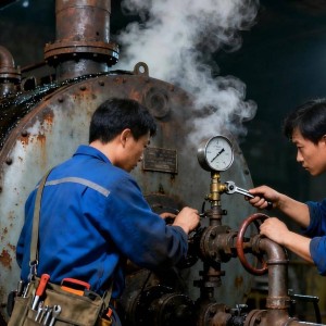 锅炉老旧设备拆除移位重装安装服务